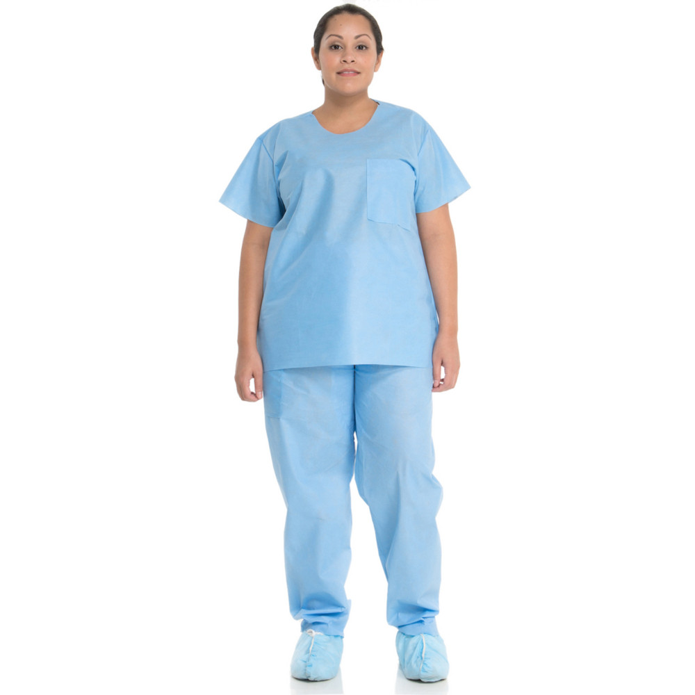 HALYARD SCRUB SUIT - Scrub Pants, Blue, Medium, 48/cs (US Only)