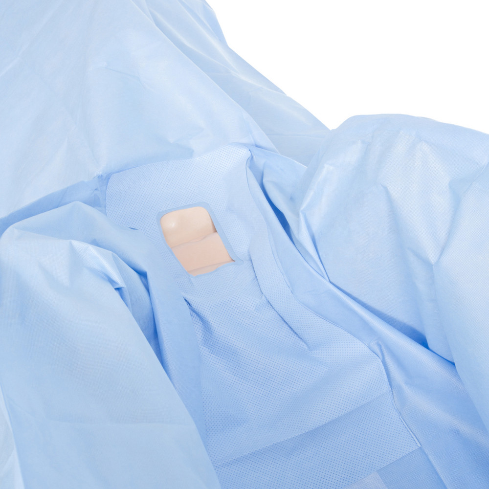 HALYARD DRAPES - Lithotomy Drape, 60 x  x 75", Non-Sterile, Bulk Pack, 80/cs