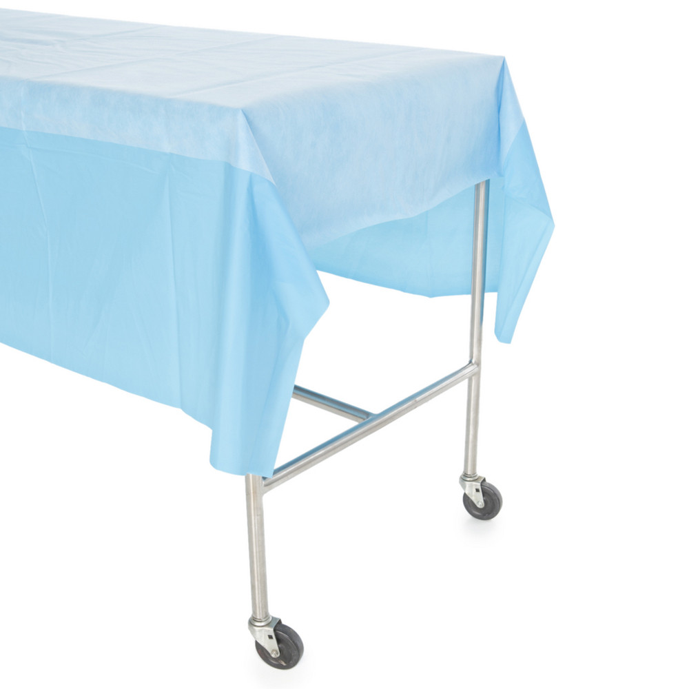 HALYARD BASICS ZONE-REINFORCED BACK TABLE COVER - Cover, 44" x 90", Fan Fold, Bulk Pack, Non-Sterile, 60/cs (US Only)