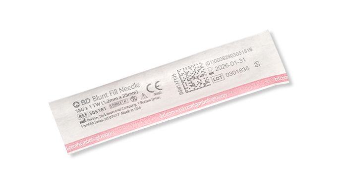 BD INTEGRA™ Needle, 18G x 1" Blunt Fill, 100/pk, 10 pk/cs (Continental US Only) - 18G, 1"
