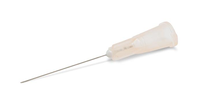 BD Needle, 30G x 1", Regular Bevel, Sterile, 100/bx, 10 bx/cs (Continental US Only) - 30G, 1"