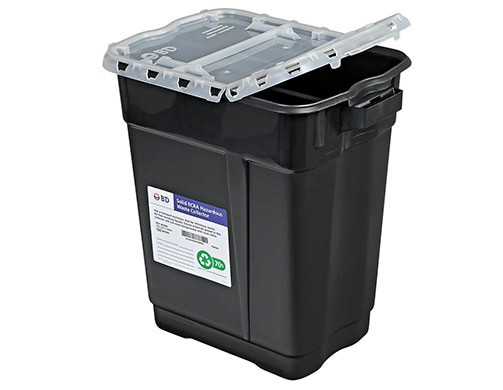 BD Collector, RCRA, 9 Gallon, Slide Top, 8/cs (Continental US Only)