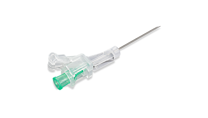Needle, IM Hypodermic, 21G x 1" BD SafetyGlide™ Shielding, Sterile, Regular Wall Type & Regular Bevel, Green Hub, 50/bx, 10 bx/cs (Continental US Only) - 21G, 1"