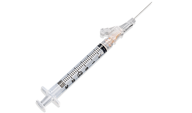 BD Syringe, 3mL, 25G x 1" Regular Bevel Needle, 50/bx, 400/cs (Continental US Only) - 25G, 1"