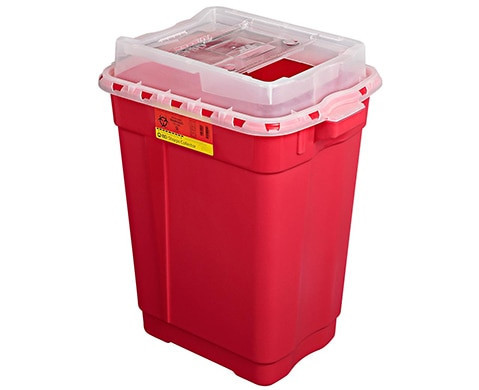 BD Basic 19 Gallon Recykleen Foot Operated Trolley (Continental US Only)