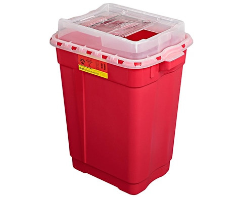BD Basic 19 Gallon Recykleen Foot Operated Trolley (Continental US Only)