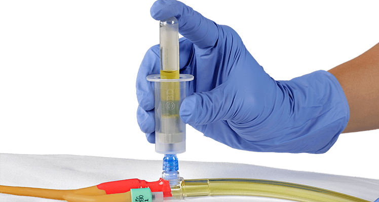 BD Male Luer-Lok™ Adapter , Pre-Attached Holder, 198/cs (Continental US Only)