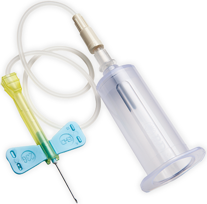 BD VACUTAINER® SAFETY-LOK™ Blood Collection Set, 23G x ¾" Needle, 7" Tubing, Luer Adapter, 50/pk, 4 pk/cs (Item is Non-Returnable) (Continental US Only) - 23G, 7"