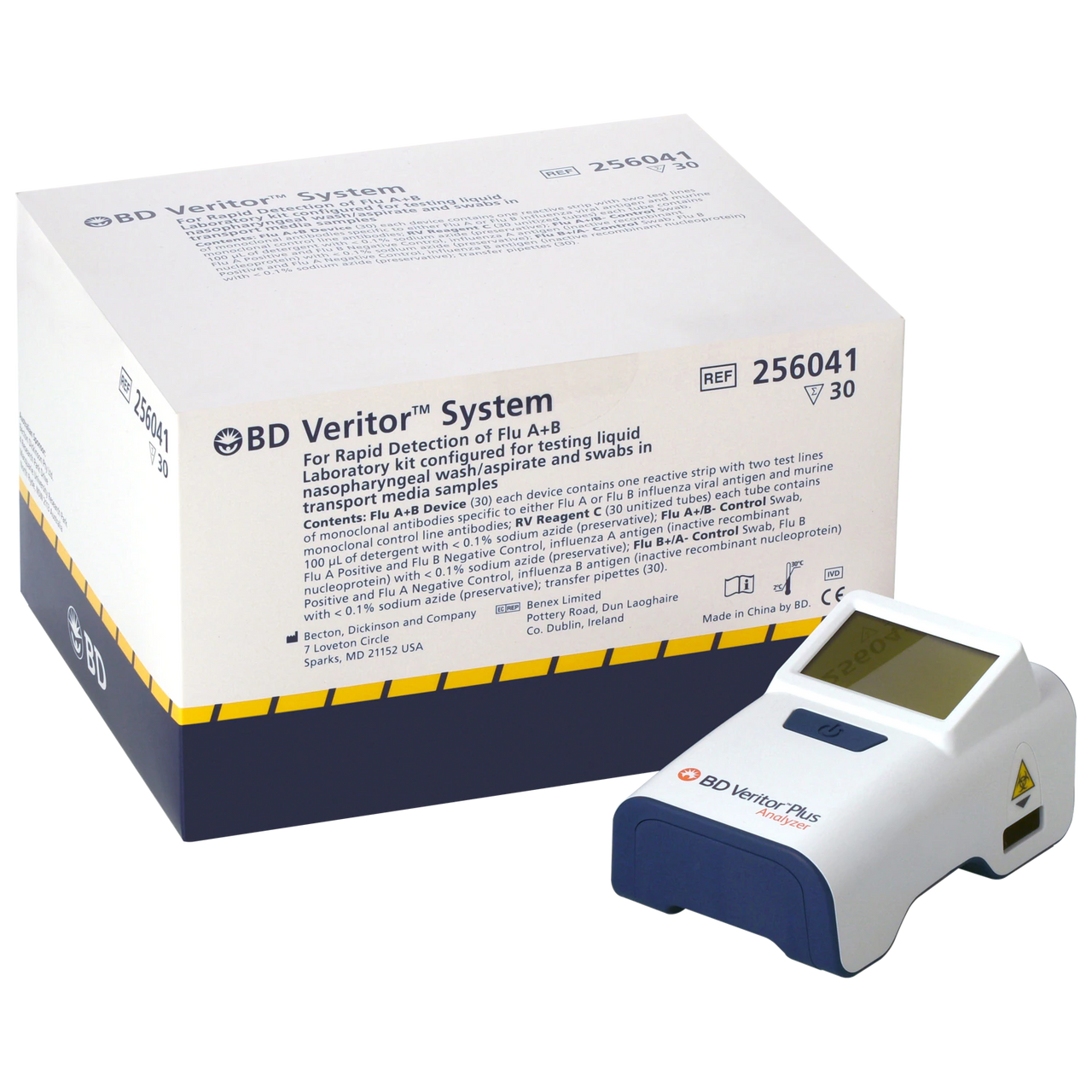 BD Influenza A+B Clinical Kit, Mod Complex, 30 test/kt (Short-Dated; Non-Returnable) (Continental US Only)