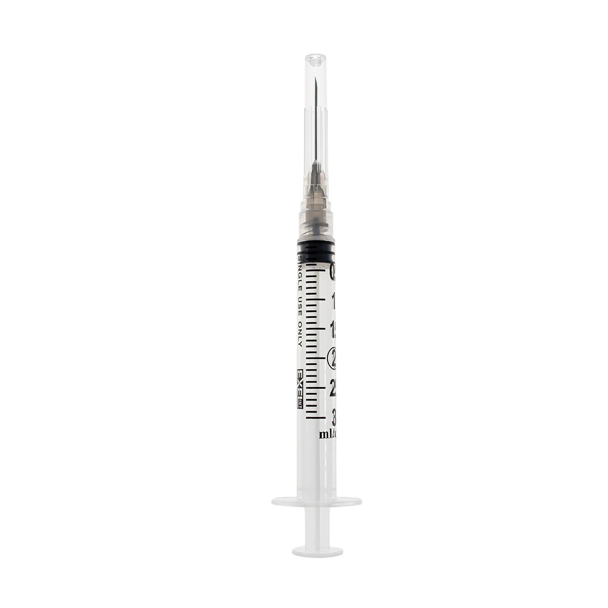EXEL LUER LOCK SYRINGE WITH NEEDLE Syringe & Needle, Luer Lock, 3cc, Low Dead Space Plunger, 22G x 1", 100/bx, 10 bx/cs (36 cs/plt)
