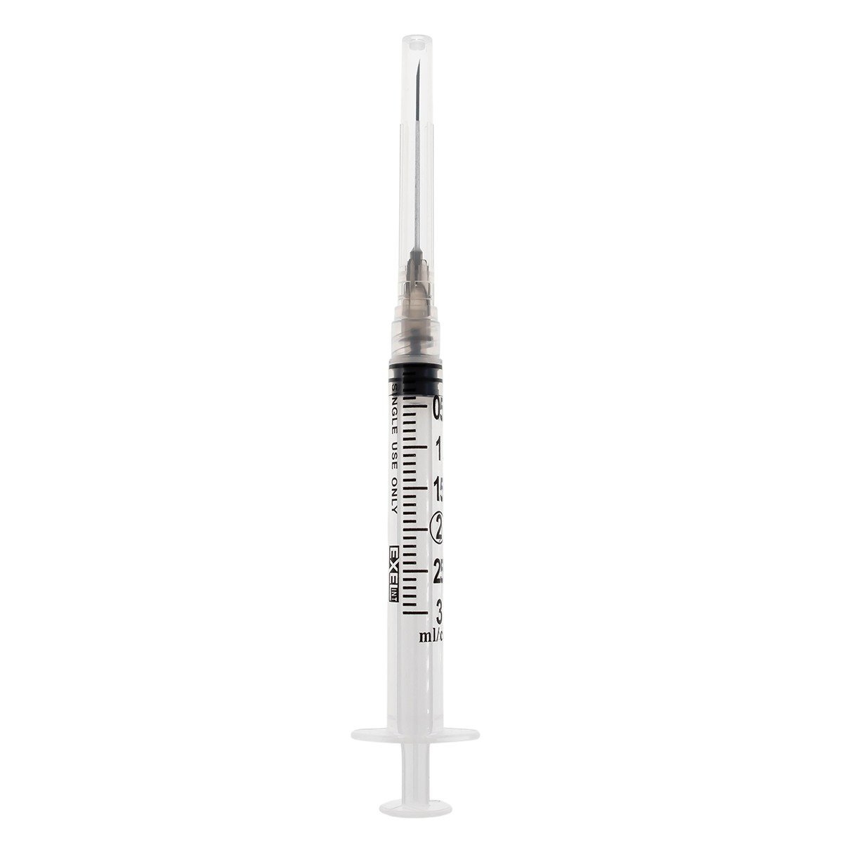 EXEL LUER LOCK SYRINGE WITH NEEDLE Syringe & Needle, Luer Lock, 3cc, Low Dead Space Plunger, 21G x 1½", 100/bx, 10 bx/cs (28 cs/plt) (Item on Manufacturer Backorder – Inventory Limited when Available)