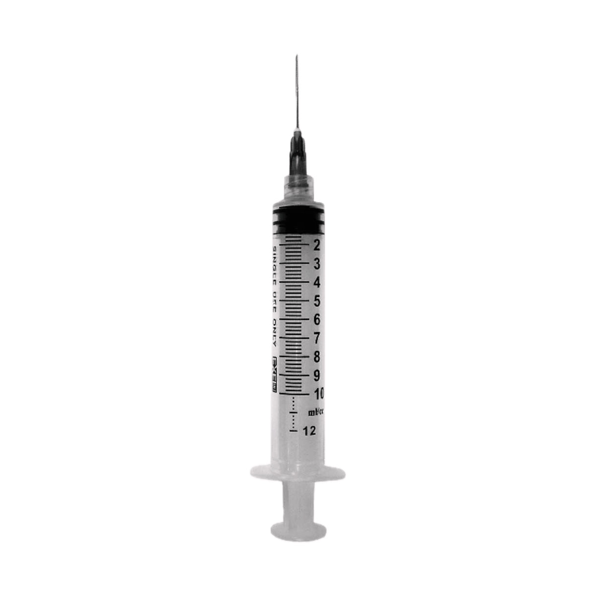 EXEL LUER LOCK SYRINGE WITH NEEDLE Syringe & Needle, Luer Lock, 10cc, 22G x 1½", 100/bx, 8 bx/cs (16 cs/plt)