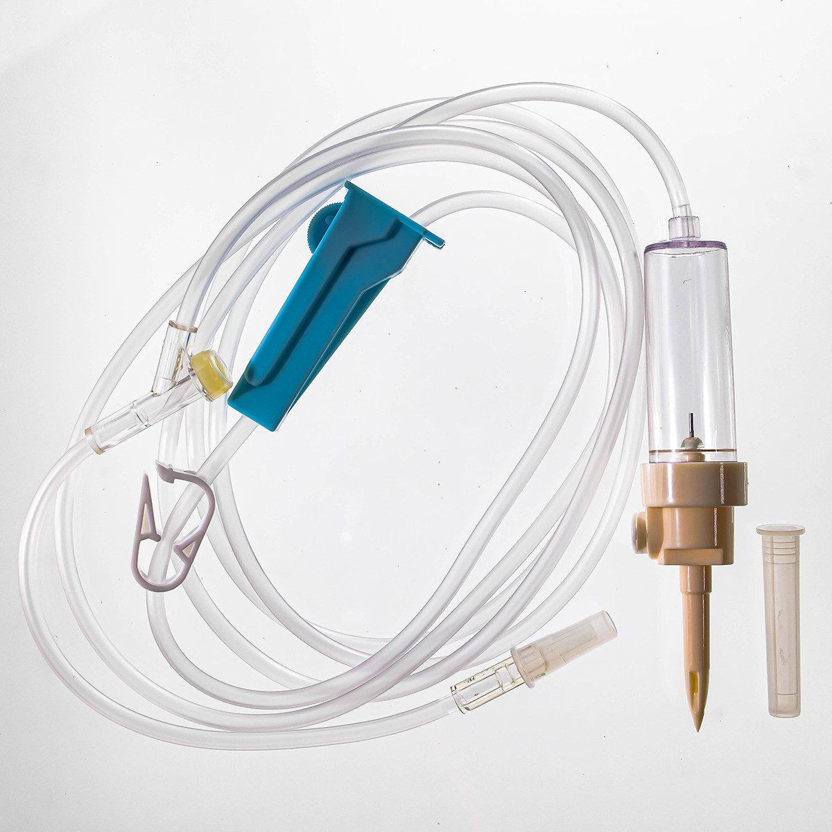 EXEL IV ADMINISTRATION SETS IV Administration Set, 60 Drops, Combination Vented/ Non-Vented, (Y) Injection Site, Luer Slip, 78" Tube, Roller Clamp, Pinch Clamp, 50/cs (90 cs/plt)