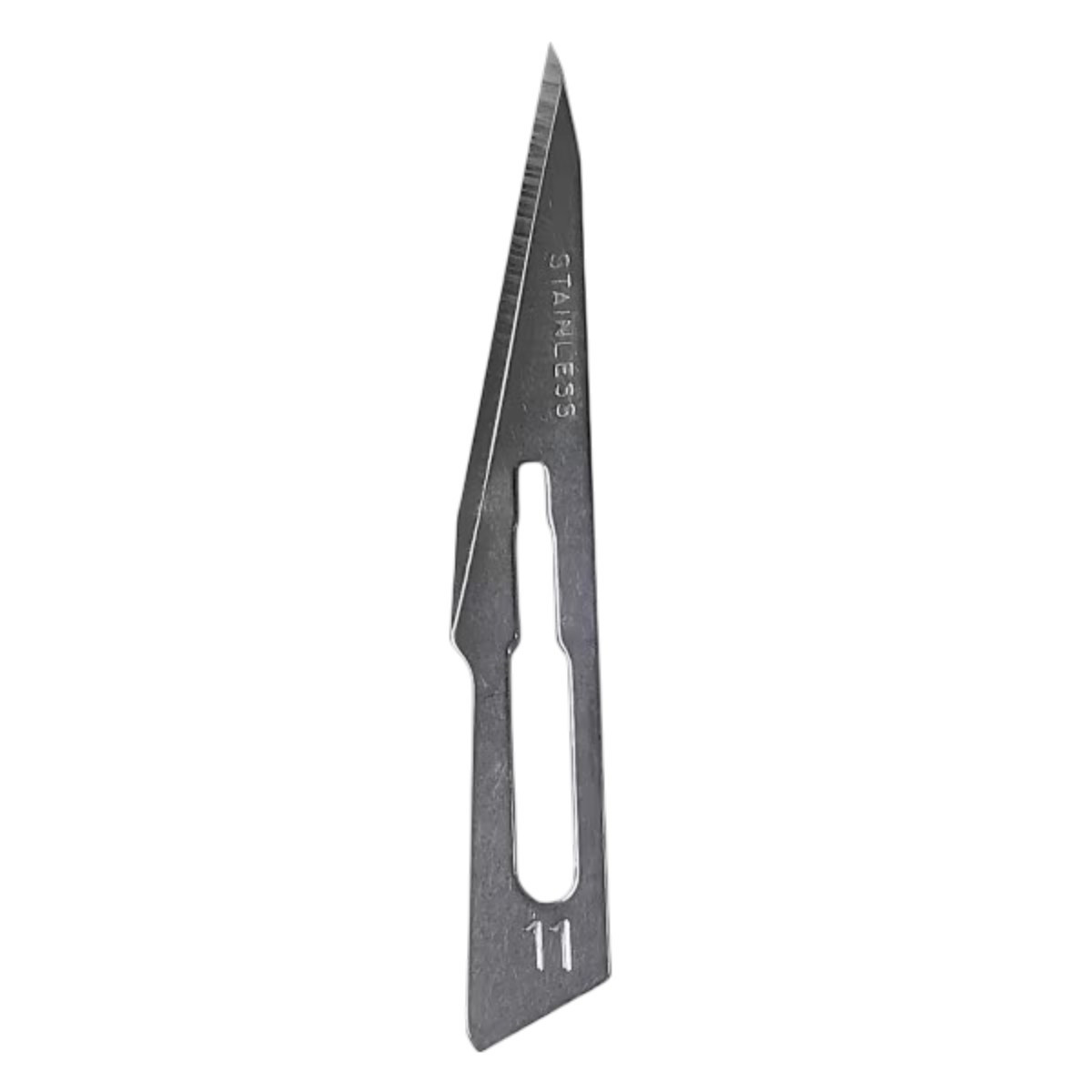 EXEL STERILE SURGICAL BLADES Surgical Blade, Stainless Steel, Size 11, 100/bx, 10 bx/cs