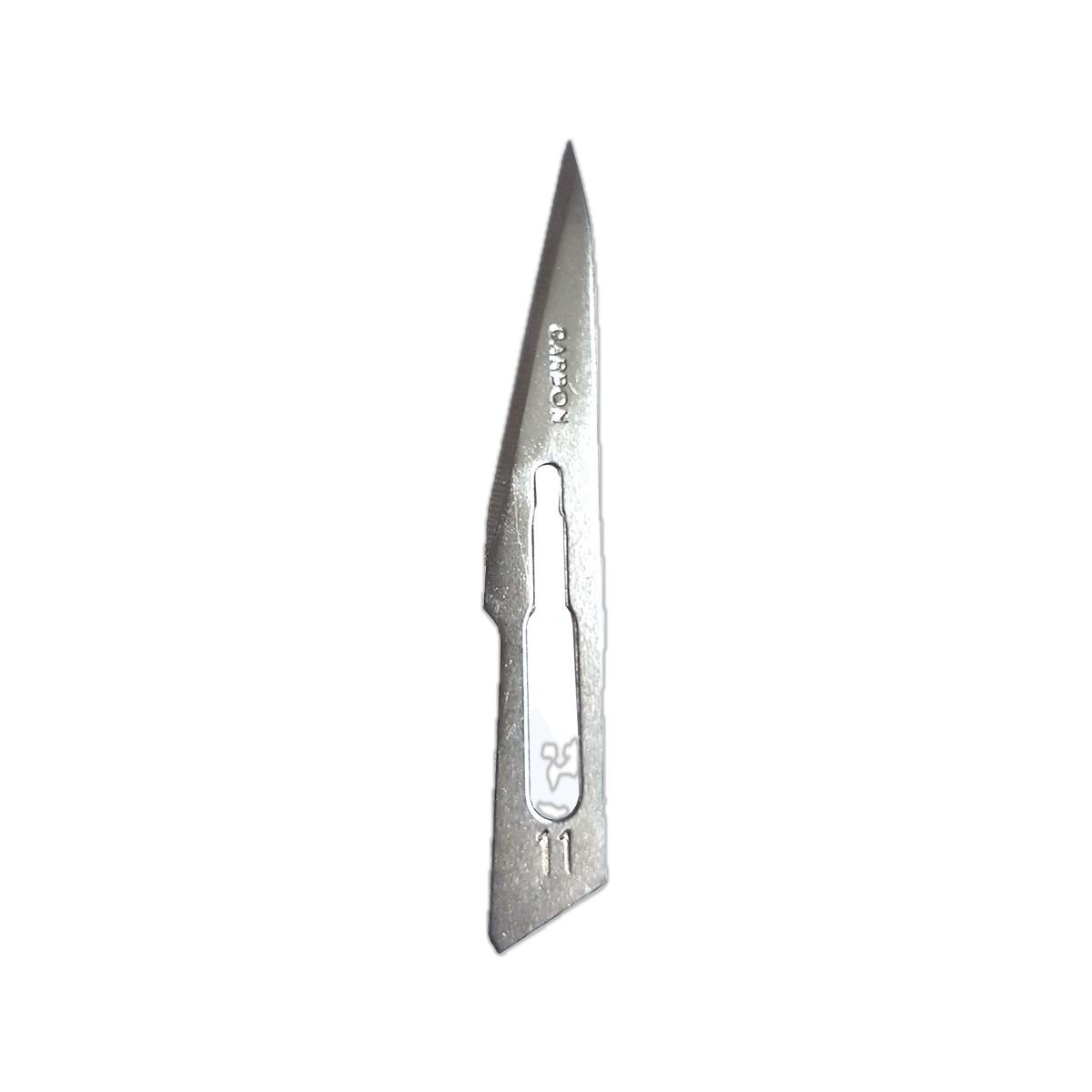 EXEL STERILE SURGICAL BLADES Surgical Blade, Carbon Steel, Size 11, 100/bx, 10 bx/cs