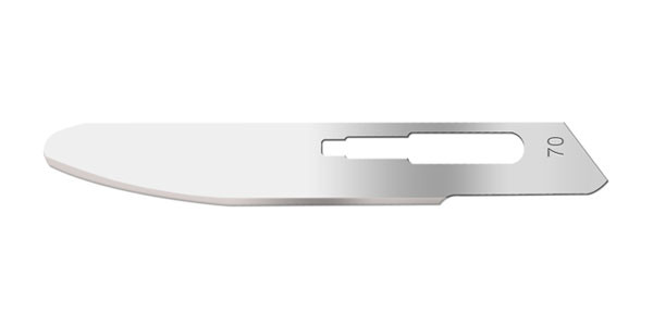 CINCINNATI CARBON STEEL BLADES Blade, Carbon Steel, Size 70, Non-Sterile, 100/bx