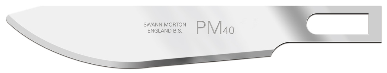 CINCINNATI SWANN MORTON CARBON STEEL BLADE Blade, Swann Morton, Carbon Steel, Size 40, Non-Sterile, 10/bx