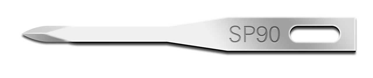 CINCINNATI MINIATURE SURGICAL BLADES Mini Surgical Blade, Swann Morton, Size 90, Sterile, 25/bx