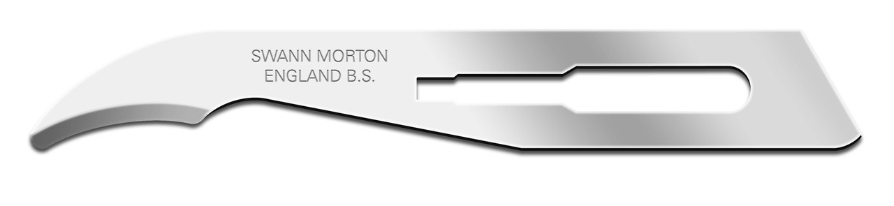 CINCINNATI SWANN MORTON STITCH CUTTER Stitch Cutter, Swann Morton, Stainless Steel, Fits any Size 3 Handle, Sterile, 100/bx