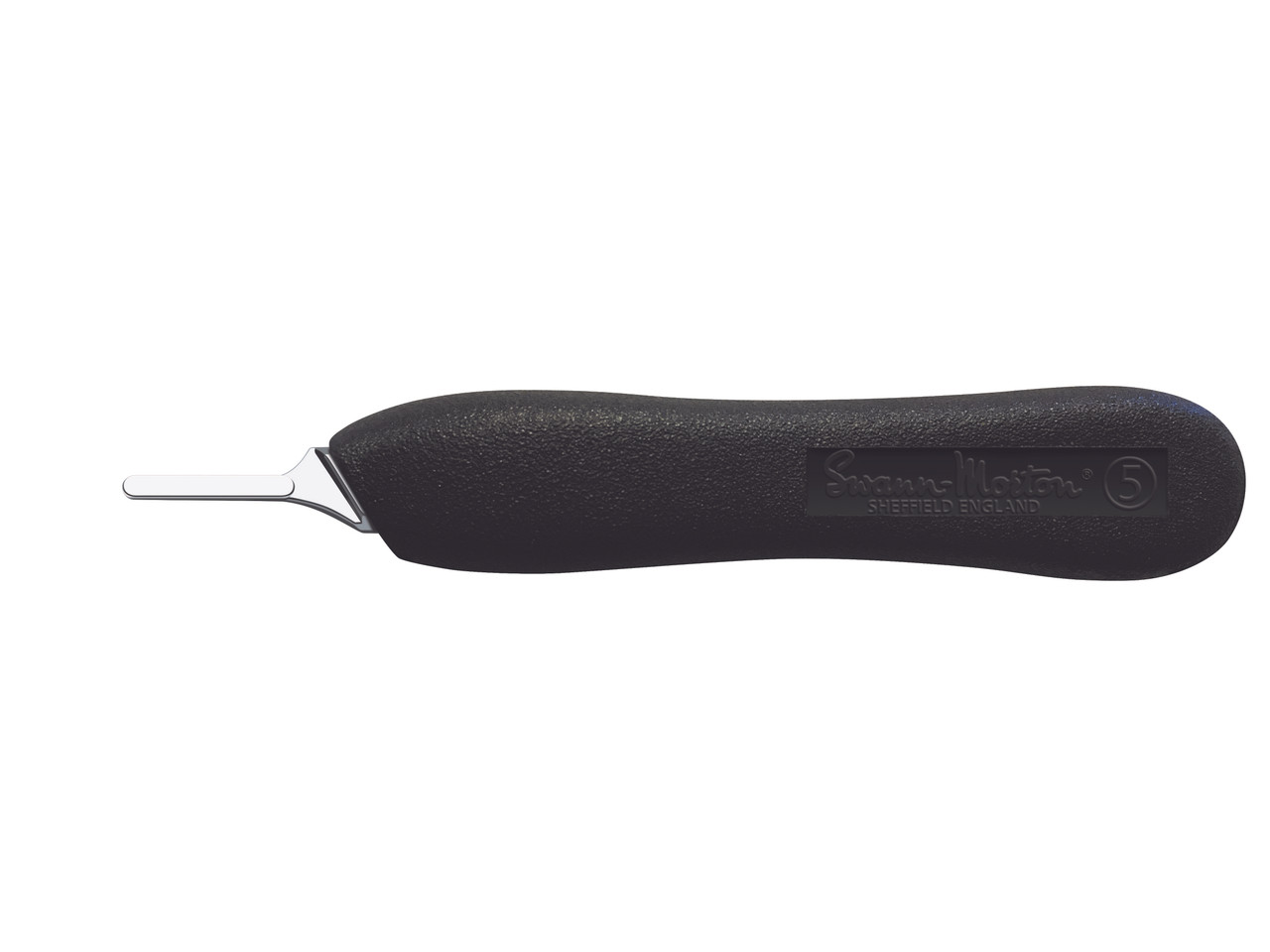 CINCINNATI SURGICAL HANDLES Surgical Handle, Ergonomic, Plastic, Fits Blades 6-16, Size 5