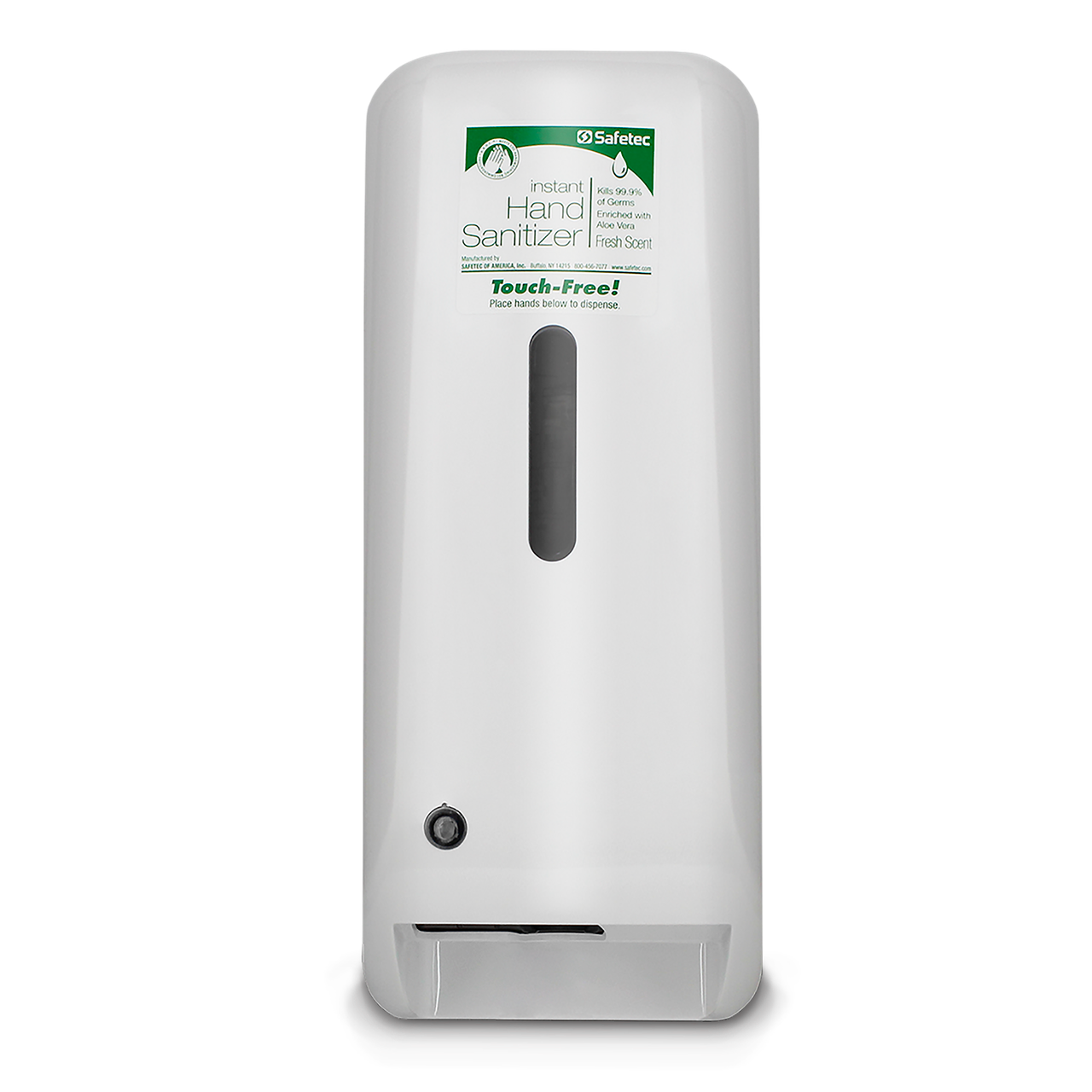 SAFETEC MANUAL & AUTOMATIC HAND SANITIZER DISPENSERS 800mL Automatic Dispenser, 12/cs (Not Available for Sale into Canada)