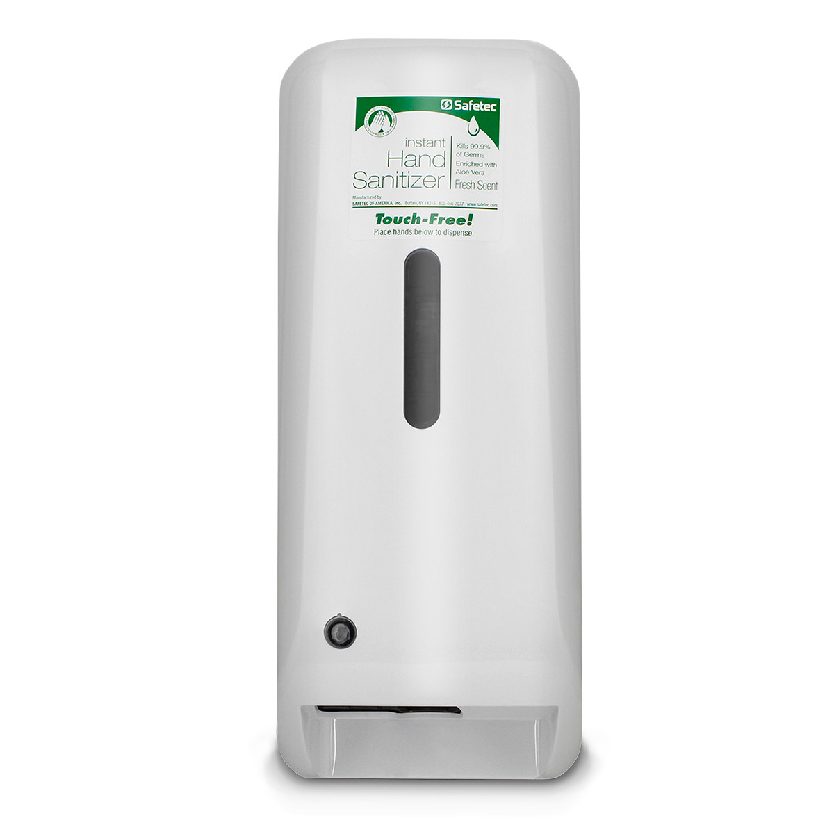 SAFETEC MANUAL & AUTOMATIC HAND SANITIZER DISPENSERS 800mL Automatic Dispenser, 12/cs (Not Available for Sale into Canada)