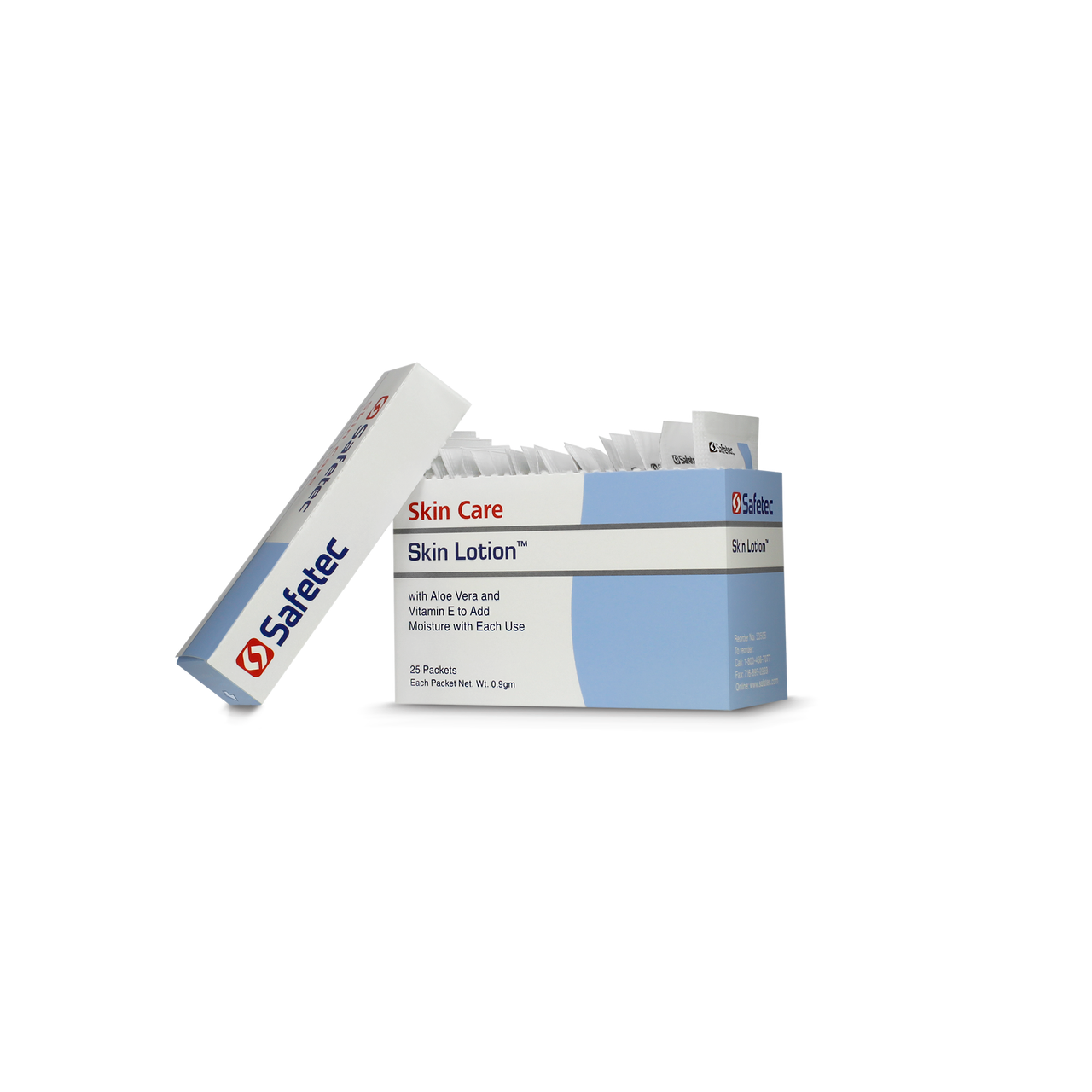 SAFETEC SKIN LOTION Skin Lotion, .9g, Vanilla Almond Scented, 25/bx, 36 bx/cs (Not Available for Sale into Canada)