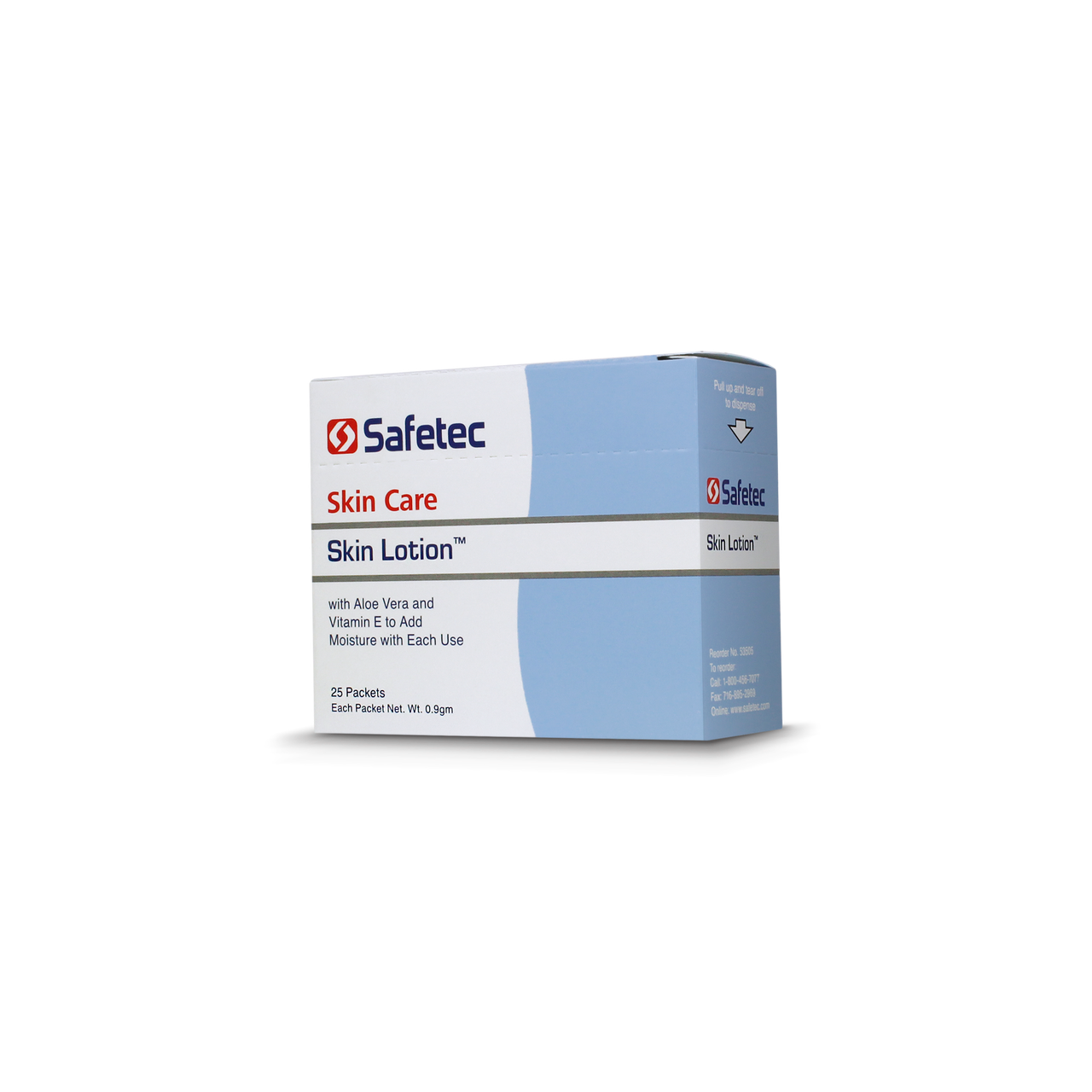 SAFETEC SKIN LOTION Skin Lotion, .9g, Vanilla Almond Scented, 25/bx, 36 bx/cs (Not Available for Sale into Canada)