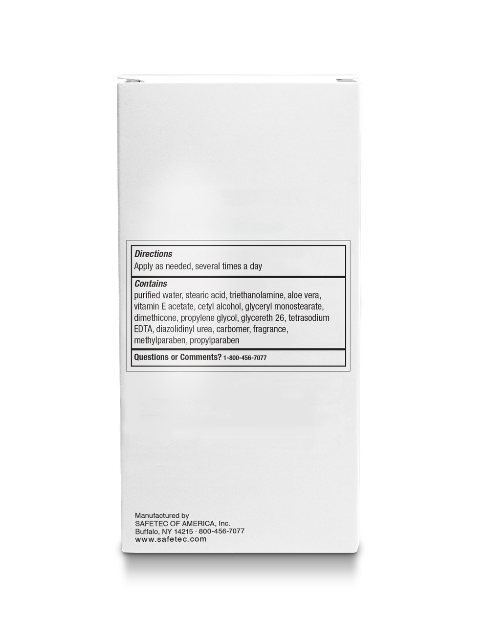SAFETEC SKIN LOTION Skin Lotion, .9g, Vanilla Almond Scented, 144/bx, 12 bx/cs (Not Available for Sale into Canada)