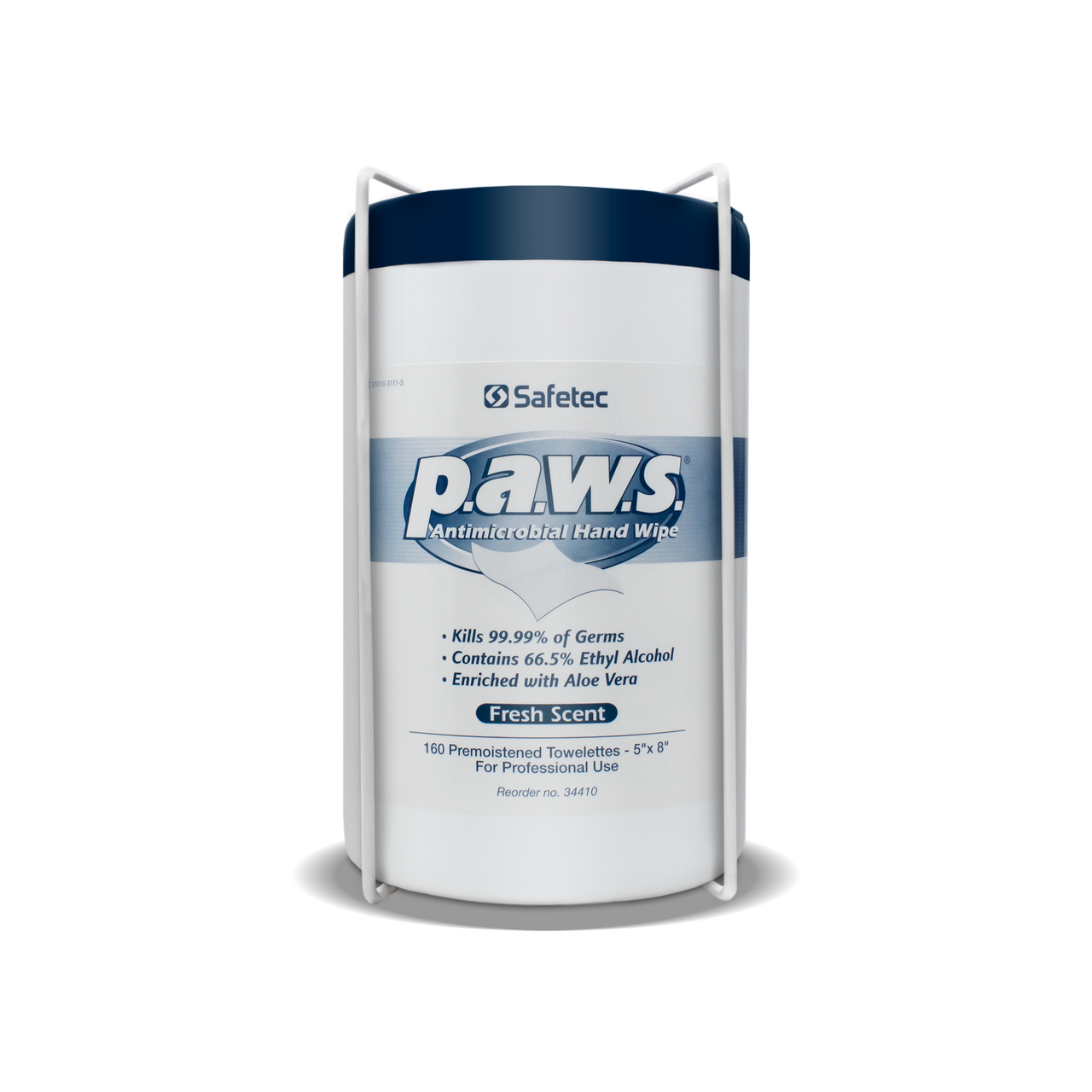 SAFETEC SANIZIDE PLUS® GERMICIDAL WIPES Wall-Mount (for 160 count SaniZide Plus Wipes Holder) (Not Available for Sale into Canada)