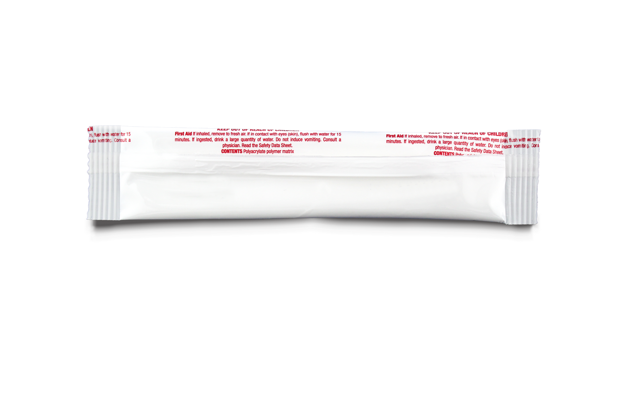 SAFETEC RED Z® SPILL CONTROL SOLIDIFIER Red Z, Sinlge-Use Pouch, 10g, 200 pch/cs (Available to Continental US & Canada dealers only)