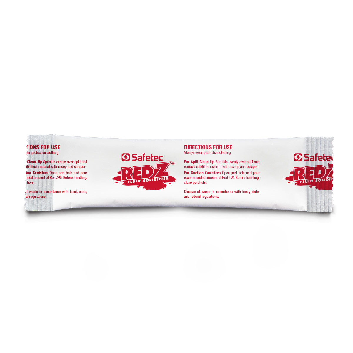 SAFETEC RED Z® POUR-IN POUCHES Red Z, Pour-in Pouch, 1 oz, 100 pch/cs (Available to Continental US & Canada dealers only)