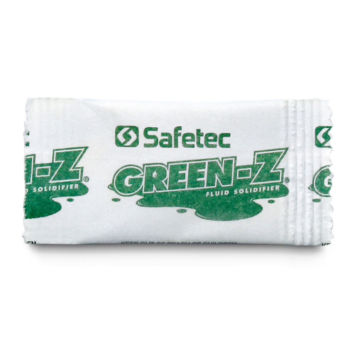 SAFETEC ZAFETY PAC Green-Z, Zafety Pac, 2g, 1000/cs (Available to Continental US & Canada dealers only)