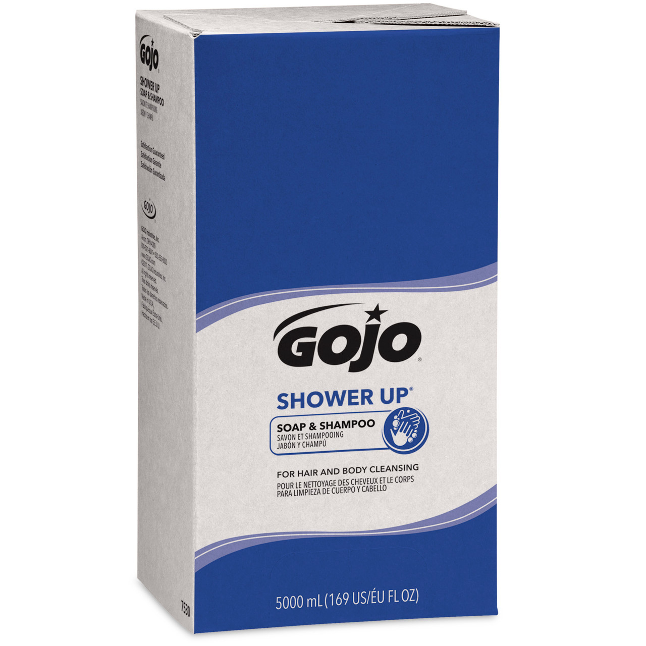 GOJO PRO™ 5000 BAG-IN-BOX SYSTEM Shower Up® Soap & Shampoo, 2/cs