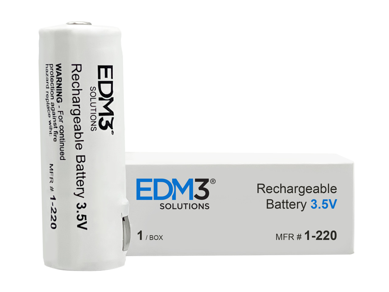 EDM3 BATTERIES AND MEDICAL LAMPS Battery, 3.5V Nicad, Rechargeable (WA 72200) (US Only)