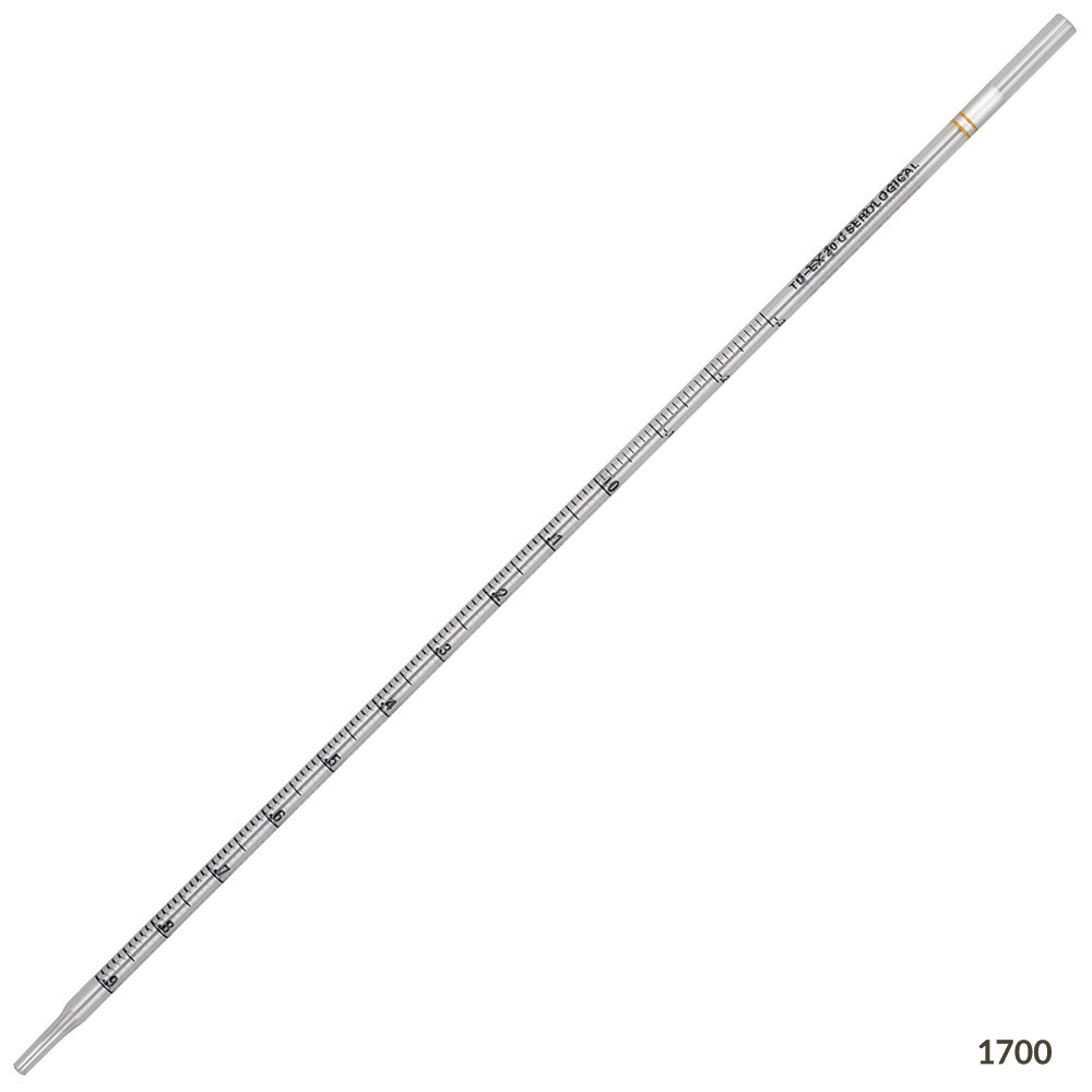 GLOBE SCIENTIFIC SEROLOGICAL PIPETTES Serological Pipette, 1 mL, Sterile, Individually Wrapped, 500/bx