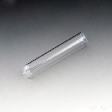 GLOBE SCIENTIFIC PLASTIC TEST TUBES Test Tube, PS, Non-Graduated, 3 mL, 12 x 55mm, 1000/bg