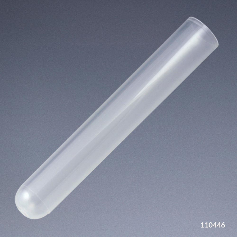 GLOBE SCIENTIFIC PLASTIC TEST TUBES Test Tube, PP, Natural, 5 mL, 12 x 75mm, 1000/bx