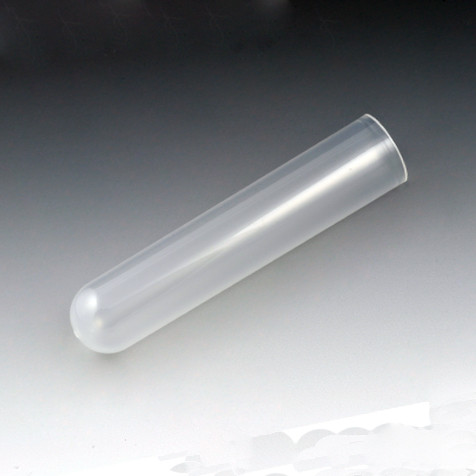 GLOBE SCIENTIFIC PLASTIC TEST TUBES Test Tube, PP, 8 mL, 16 x 75mm, Non-graduated, w/ Rim, 2500/cs