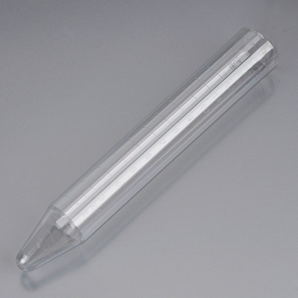 GLOBE SCIENTIFIC GENERAL PURPOSE CENTRIFUGE TUBES & CAPS Centrifuge Tube, 12 mL, PS, Conical Bottom, Graduated, 100/bg, 10 bg/cs