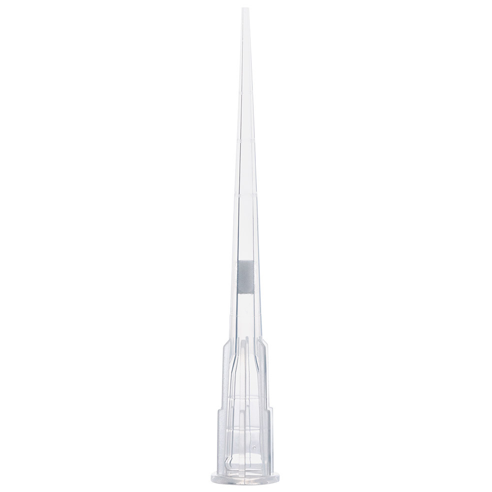 GLOBE SCIENTIFIC FILTER PIPETTE TIP Filter Pipette Tip, 0.1 - 10uL, Certified, Universal, Low Retention, Graduated, 45mm Extended Length, Natural, Sterile, 96/Rack, 10racks/bx, 2bx/cs
