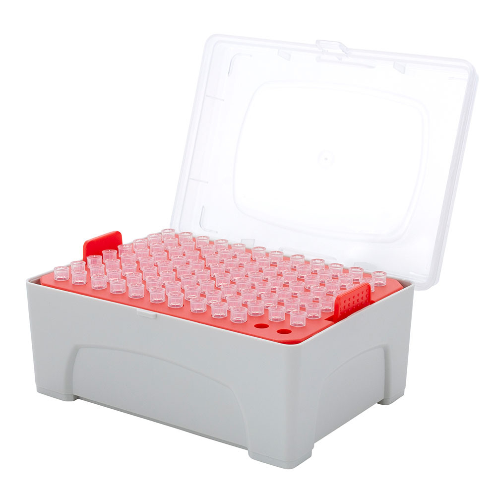 GLOBE SCIENTIFIC FILTER PIPETTE TIP Filter Pipette Tip, 0.1 - 10uL, Certified, Universal, Low Retention, Graduated, 45mm Extended Length, Natural, Sterile, 96/Rack, 10racks/bx, 2bx/cs