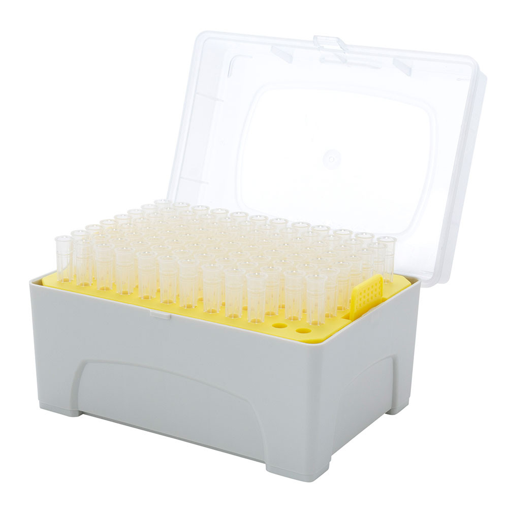 GLOBE SCIENTIFIC FILTER PIPETTE TIP Filter Pipette Tip, 1 - 200uL, Certified, Universal, Low Retention, Graduated, 59mm, Natural, Sterile, 96/Rack, 10racks/bx, 2bx/cs