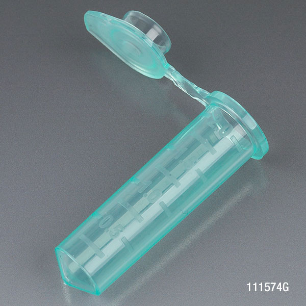 GLOBE SCIENTIFIC GENERAL PURPOSE CENTRIFUGE TUBES & CAPS Graduated Microcentrifuge Tubes, w/Attached Snap Cap, 2.0ml Polypropylene (PP), Amber, 500/bg
