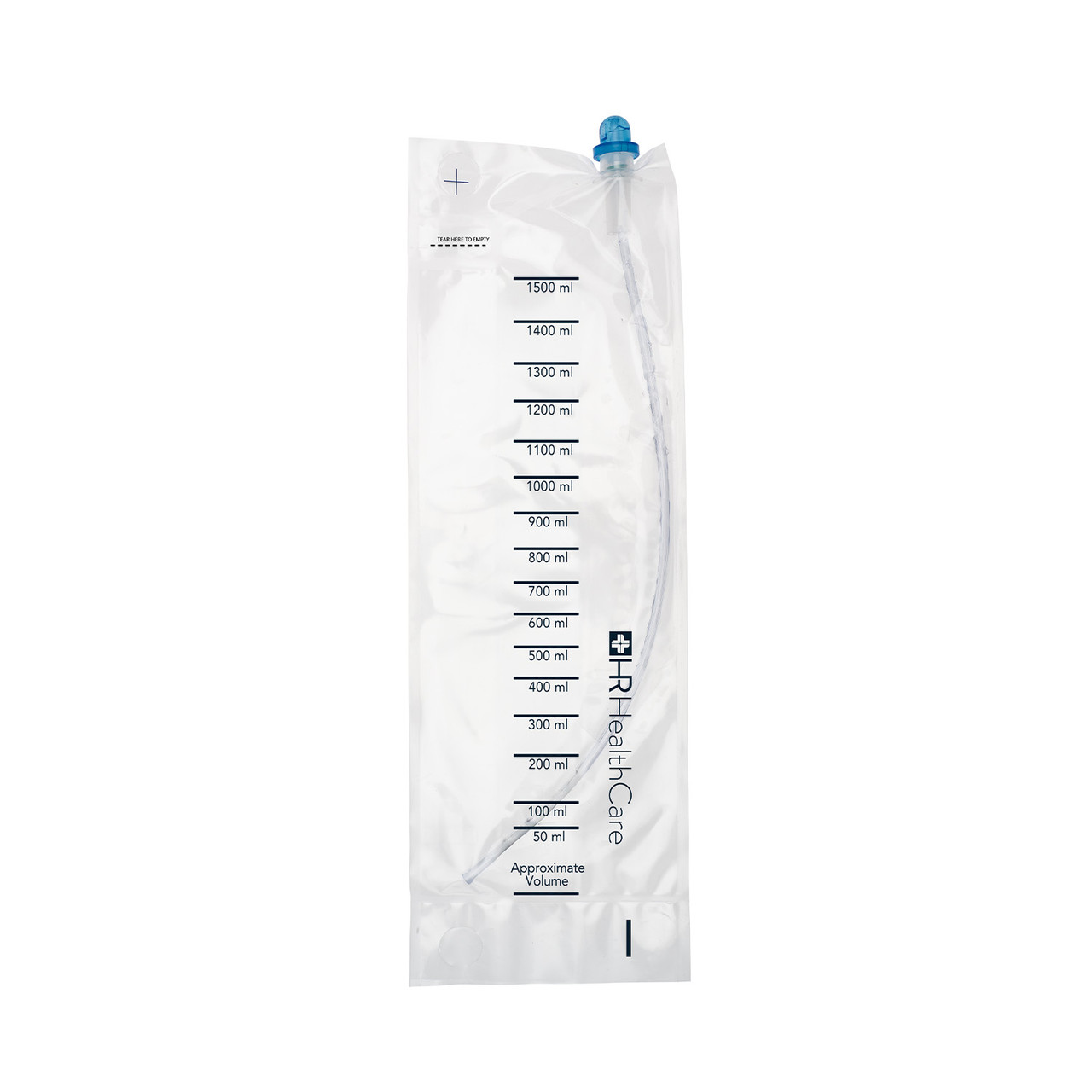 HR® MTG EZ-ADVANCER® CLOSED SYSTEM CATHETERS MTG 14FR Closed System 16" Straight Cathether with Introducer Tip, EZ-Advancer® Locking Valve, and a 1500mL Collection Bag in a Pocket-Sized Package (Contains: two vinyl gloves, one underpad, one gauze, an