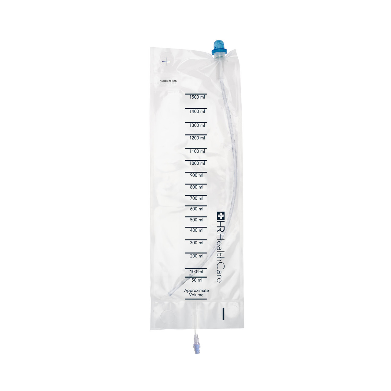 HR® EZ-ADVANCER® CLOSED SYSTEM CATHETER EZ-Advancer® Closed System Catheter, Standard-Size Kit, 14 FR, 16" Length, 1500 ml Collection Bag with Sample Port, Gloves, Underpad, Gauze, BZK Swabsticks, 100ea/cs (US Only) (Not Available For Sale into Canad
