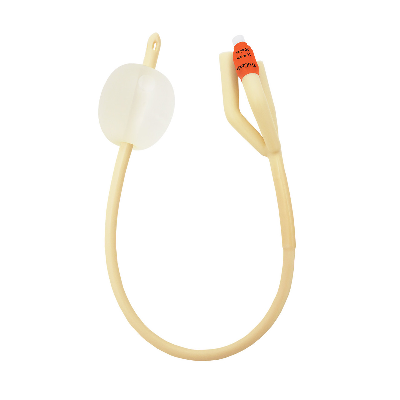 HR® TRUCATH® FOLEY CATHETERS Catheter, TruCath®, Silicone-Elastomer Coated Latex, Foley, 3-Way, 30ml Balloon, 16fr, 12ea/cs