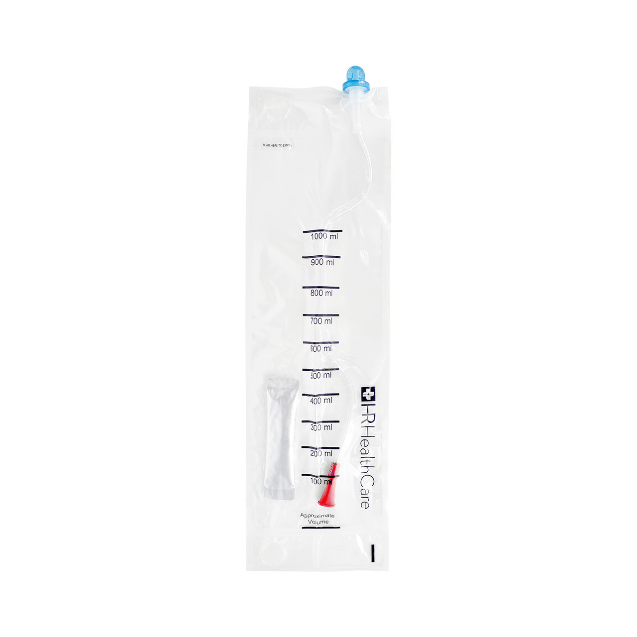 HR® EZ-PROTECT® HYDROPHILIC CLOSED SYSTEM CATHETER Catheter, Hydrophilic, Closed System, 18Fr, 16" Length, 1000ml Collection Bag, Privacy/Disposable Bag, 100/cs