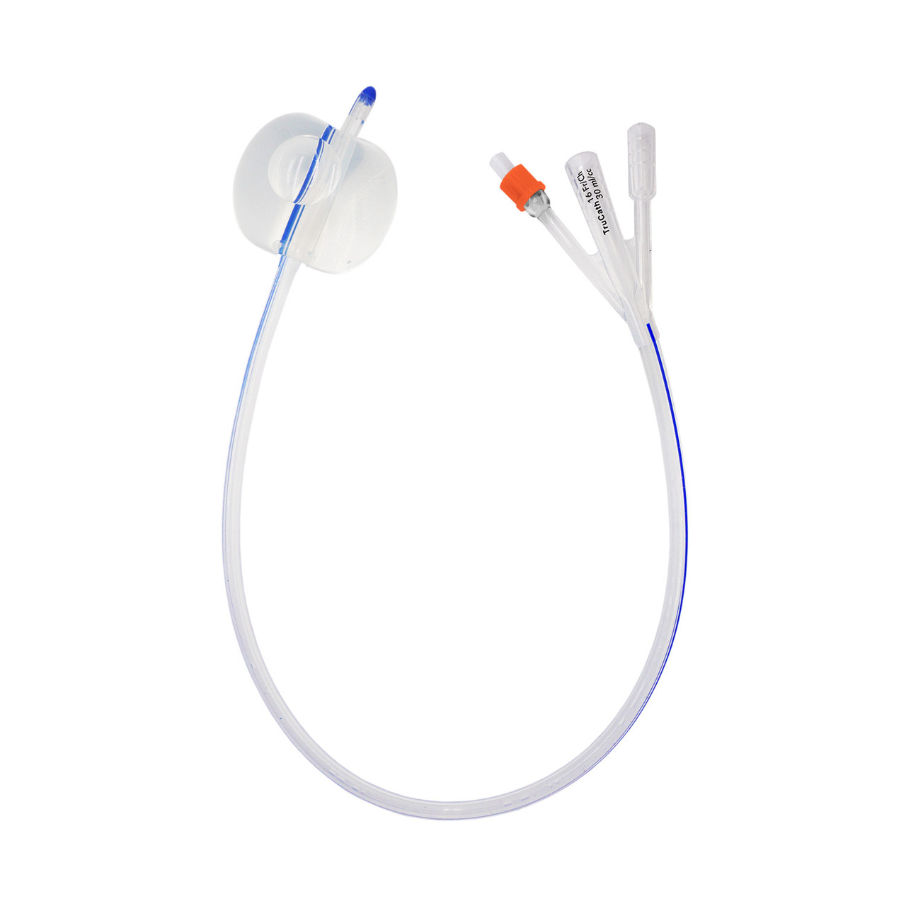 HR® TRUCATH® FOLEY CATHETERS Catheter, TruCath®, 100% Silicone Foley Catheter, 3-Way, 30ml Balloon, 16fr, 12ea/cs