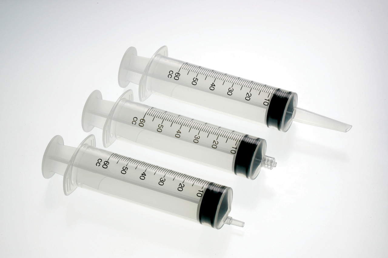 TERUMO 60CC SYRINGES Syringe, 60cc, Luer Lock Tip, 25/bx, 4 bx/cs (US Only)